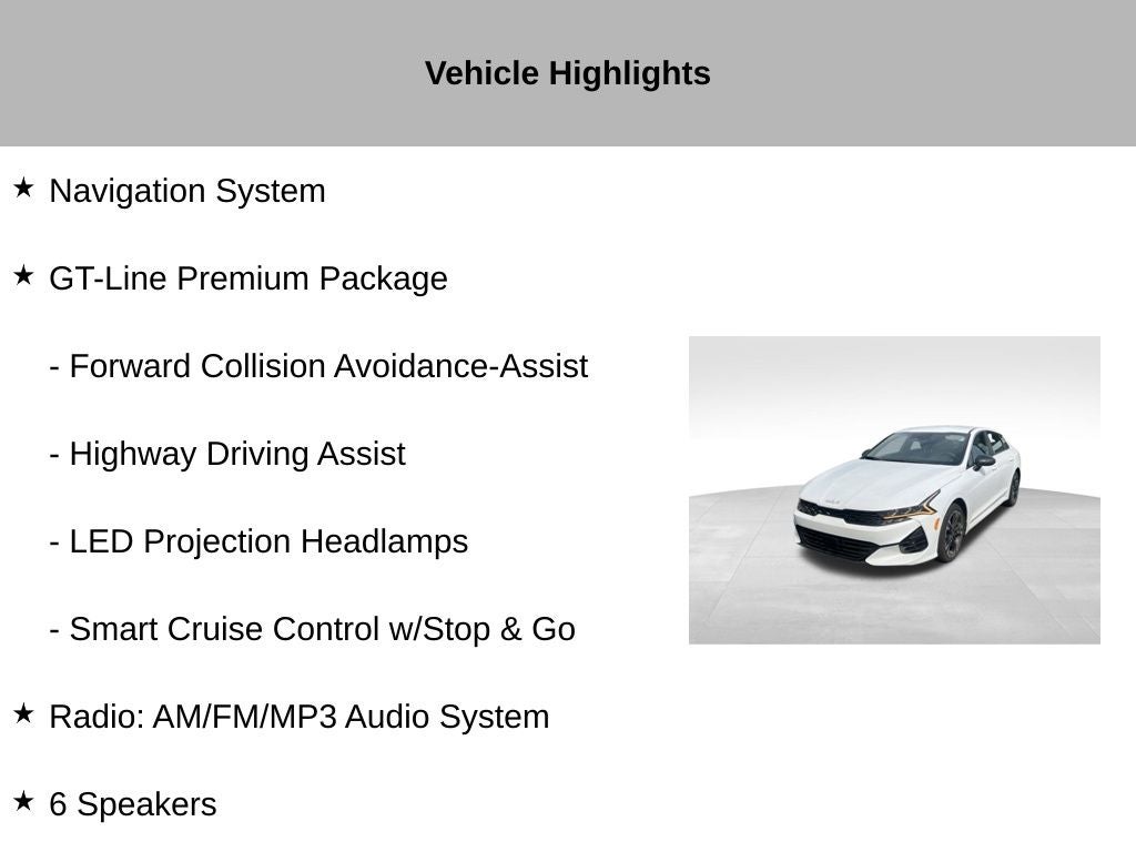 2024 Kia K5 GT-Line