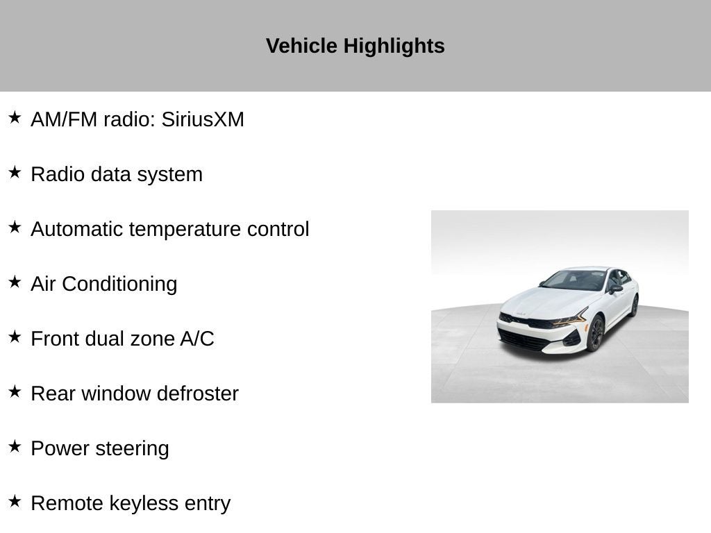 2024 Kia K5 GT-Line