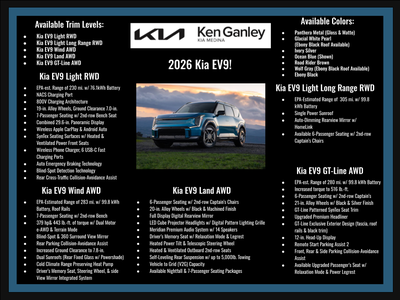 2026 Kia EV9 Wind
