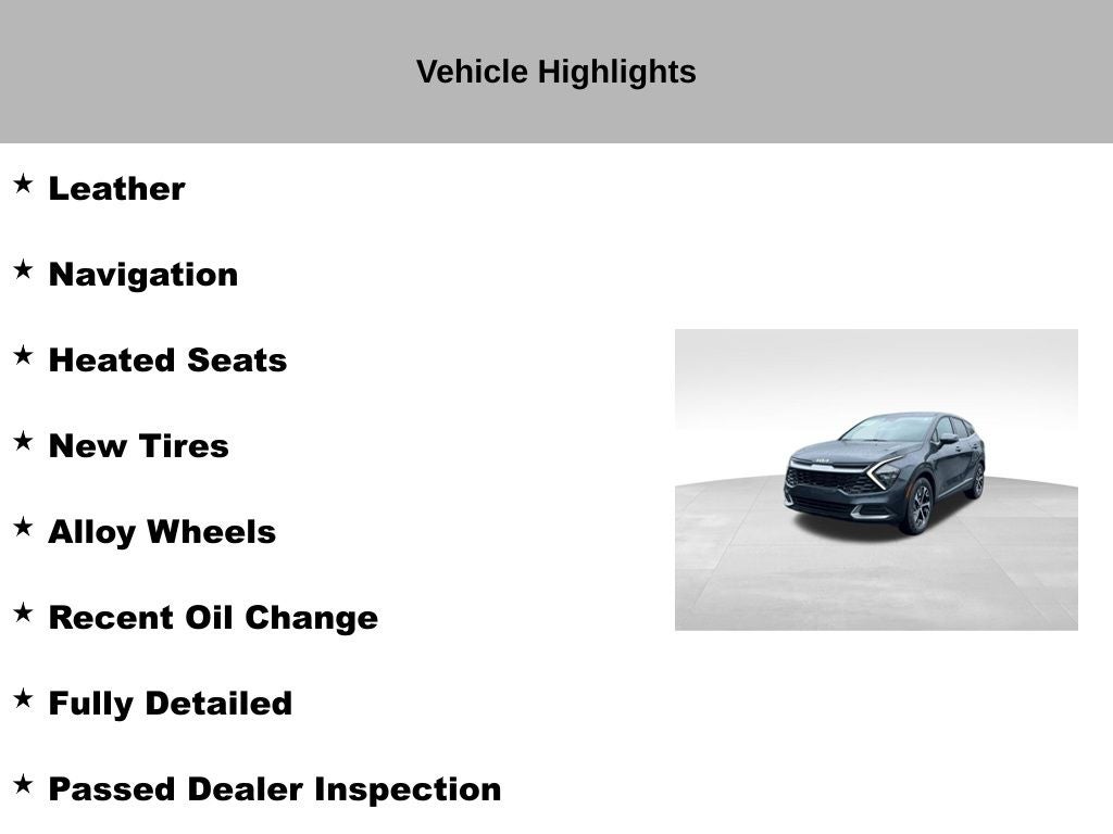 2023 Kia Sportage EX