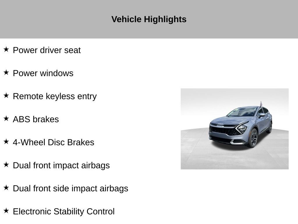 2023 Kia Sportage EX