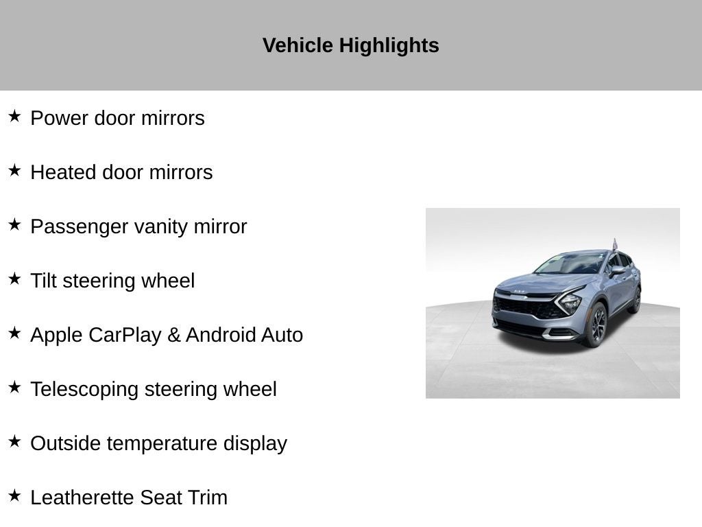 2023 Kia Sportage EX
