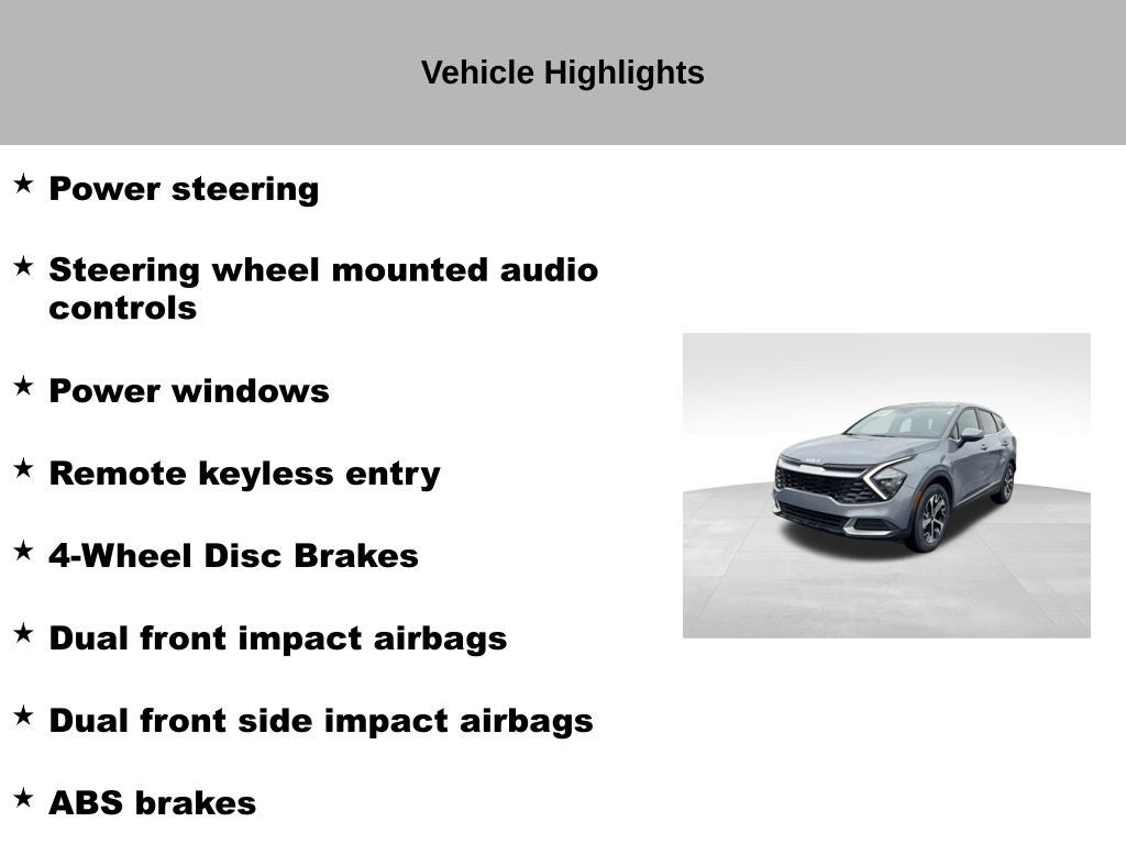2023 Kia Sportage EX