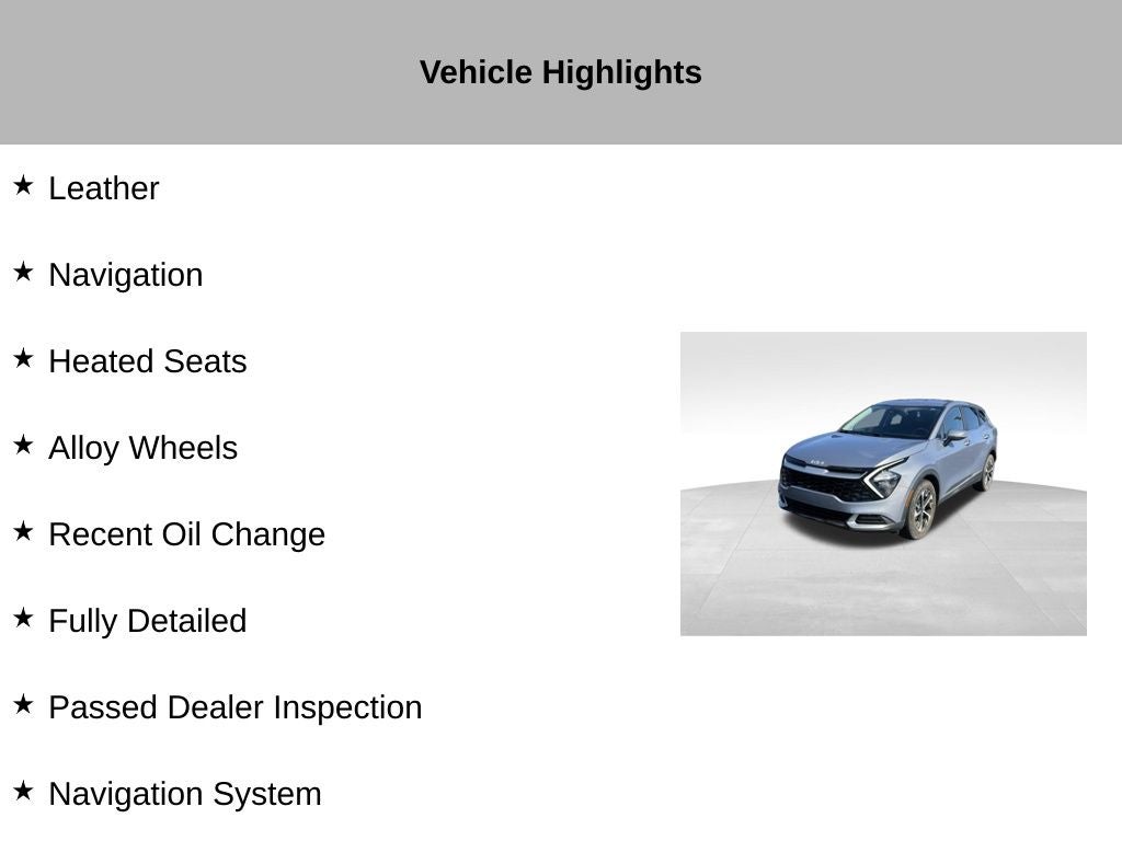 2023 Kia Sportage EX