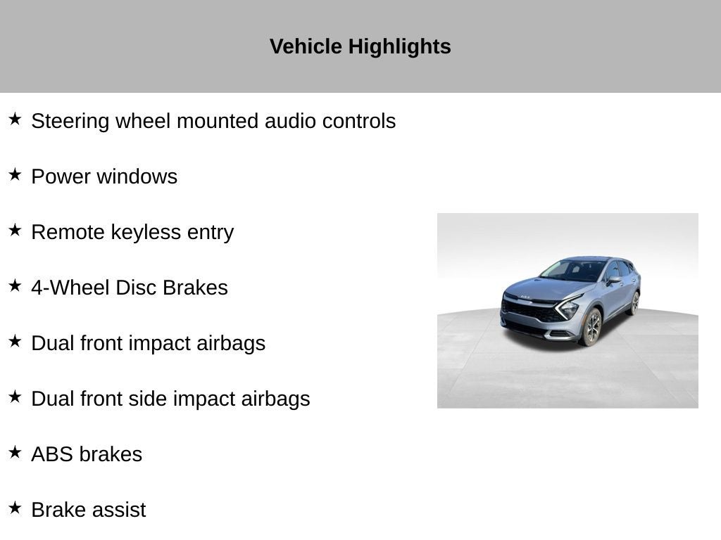 2023 Kia Sportage EX