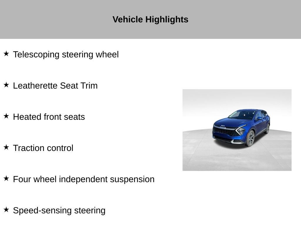 2024 Kia Sportage EX