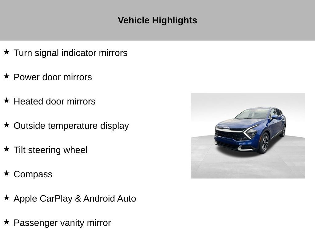 2024 Kia Sportage EX
