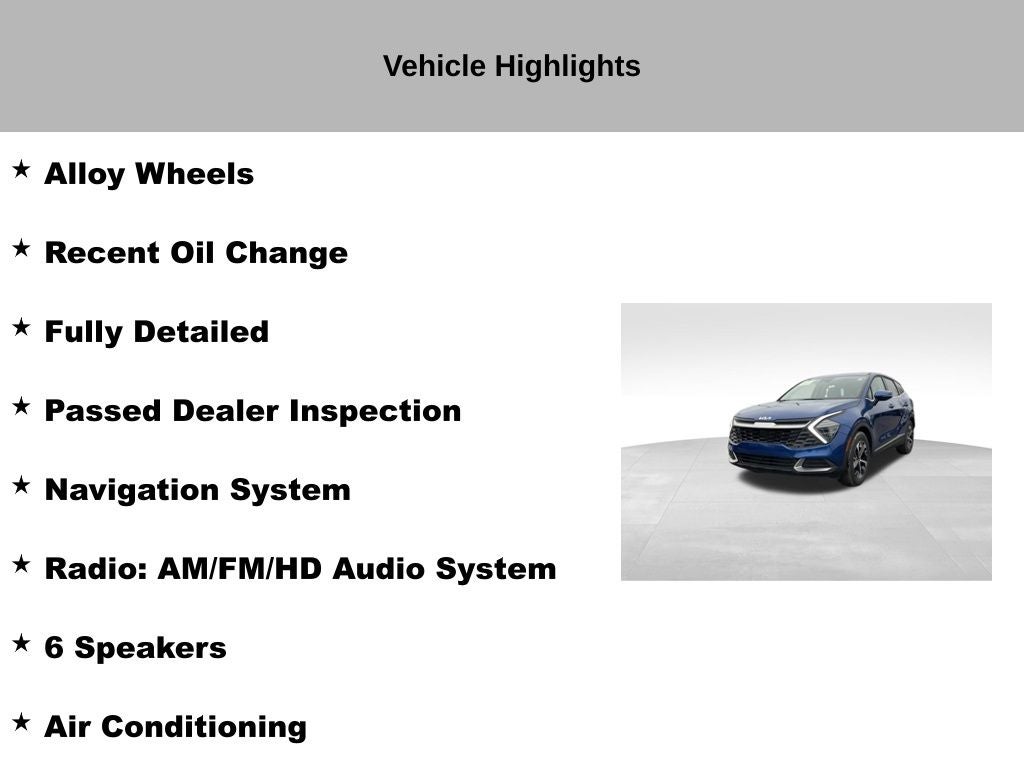 2025 Kia Sportage EX