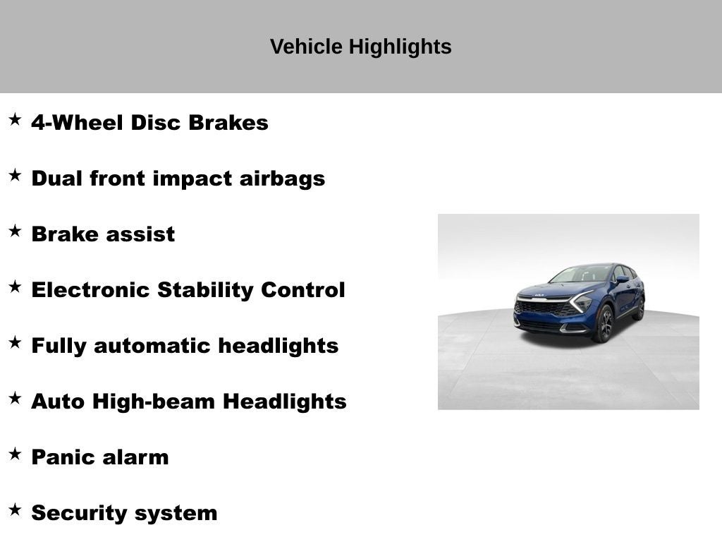 2025 Kia Sportage EX