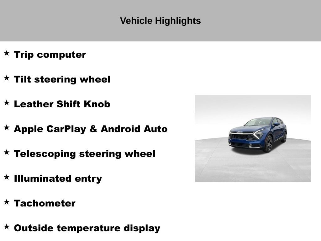 2025 Kia Sportage EX