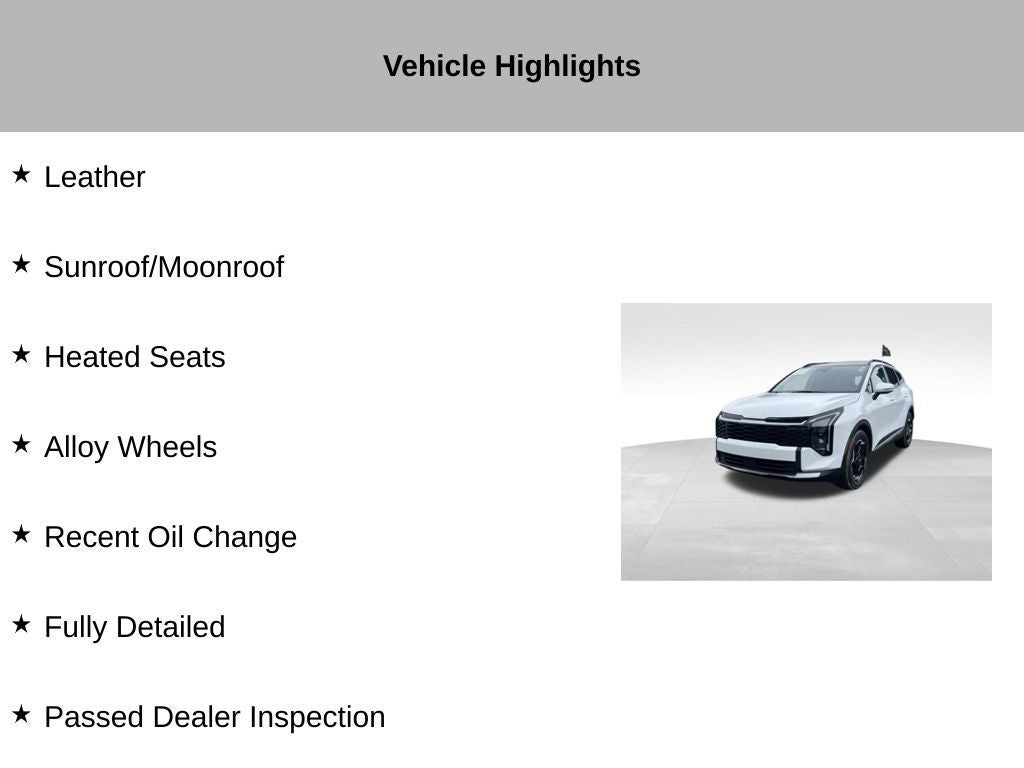 2026 Kia Sportage EX