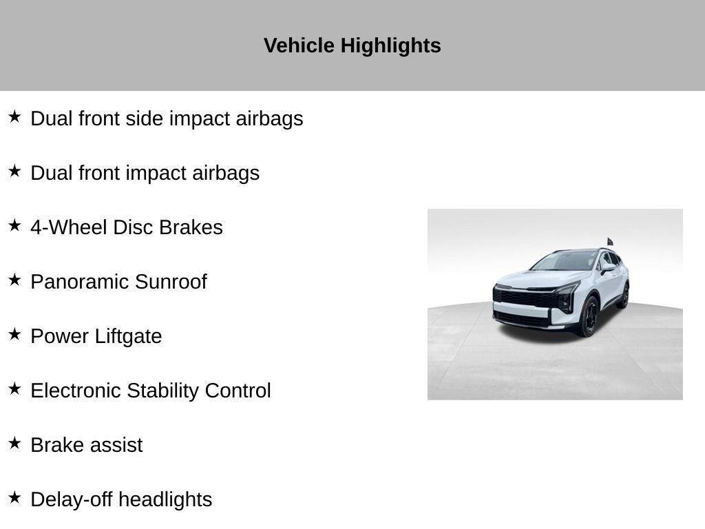 2026 Kia Sportage EX