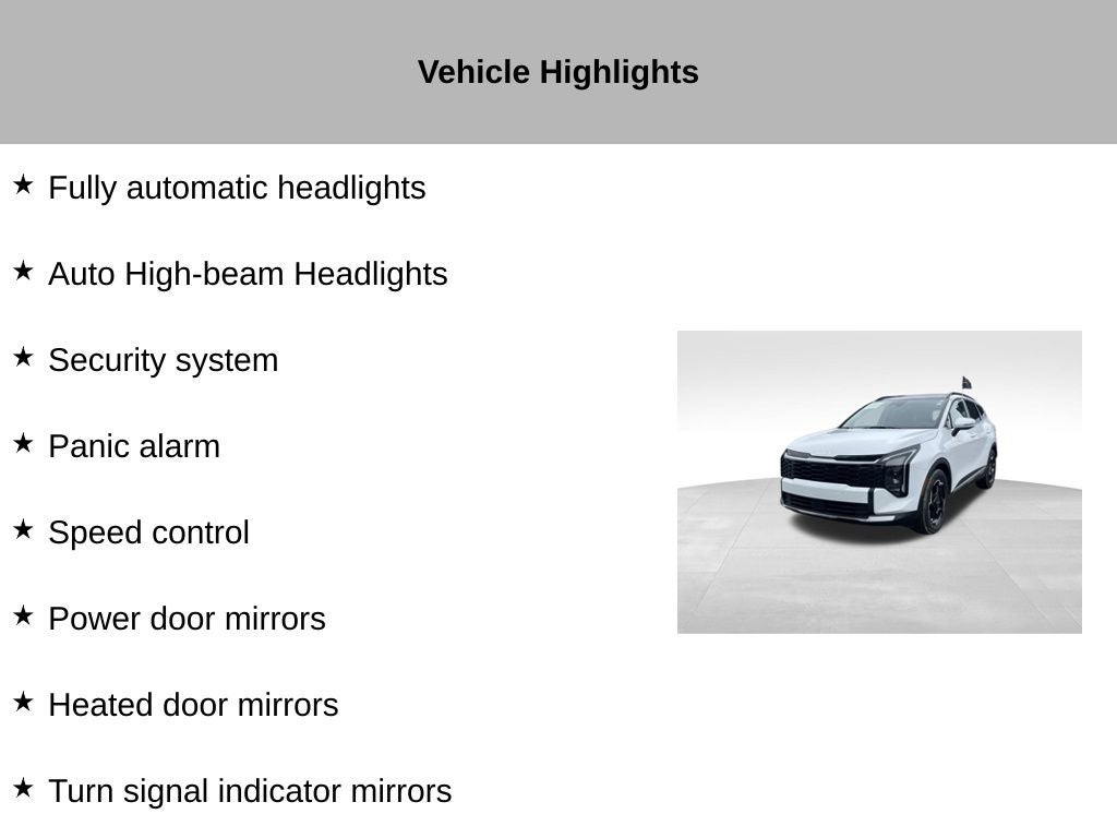 2026 Kia Sportage EX
