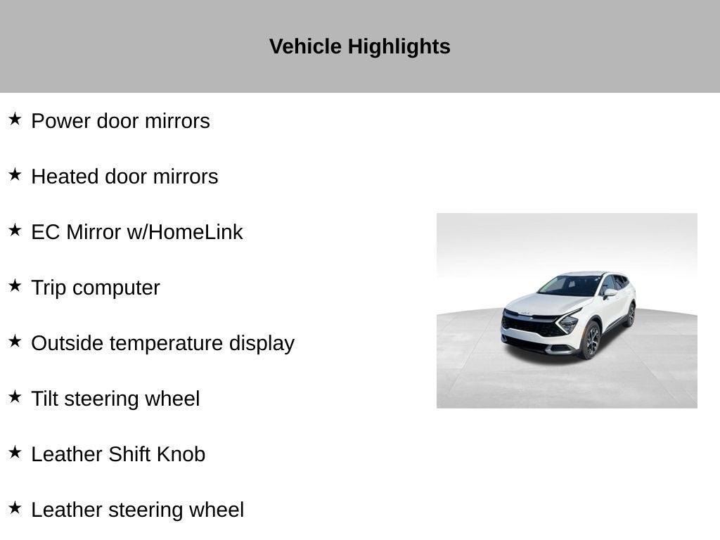 2024 Kia Sportage EX