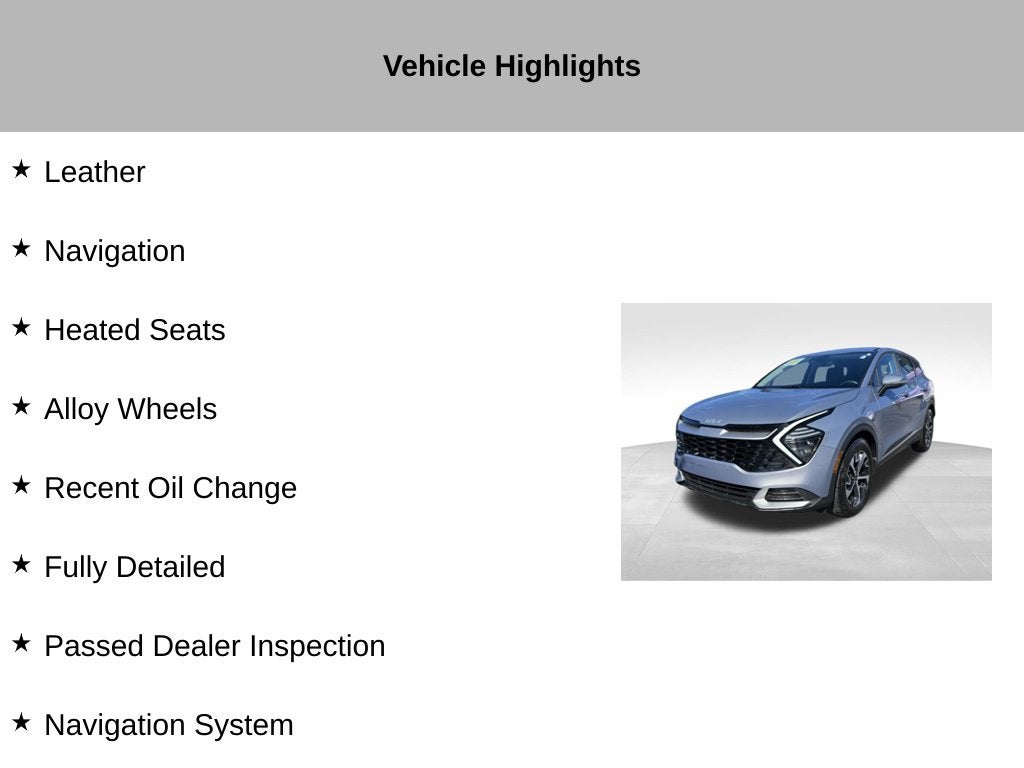 2025 Kia Sportage EX