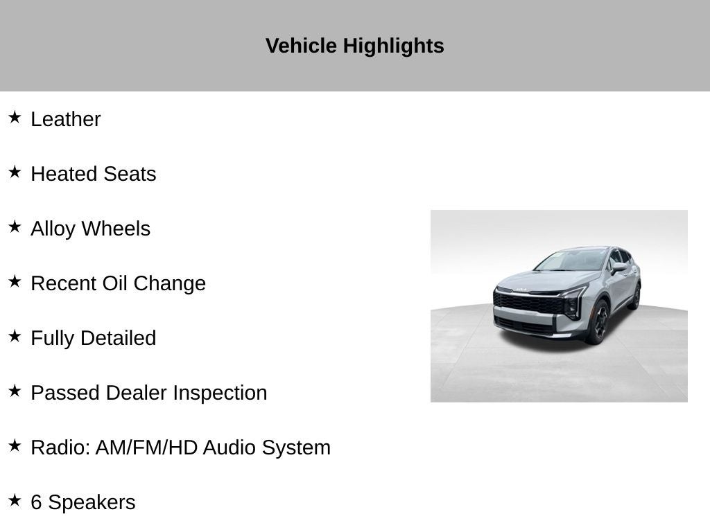 2026 Kia Sportage EX