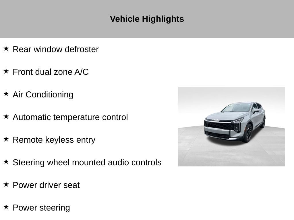 2026 Kia Sportage EX