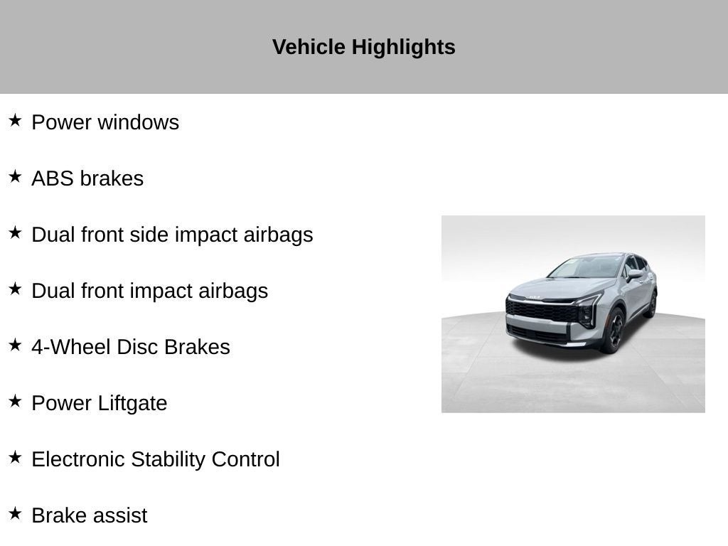 2026 Kia Sportage EX