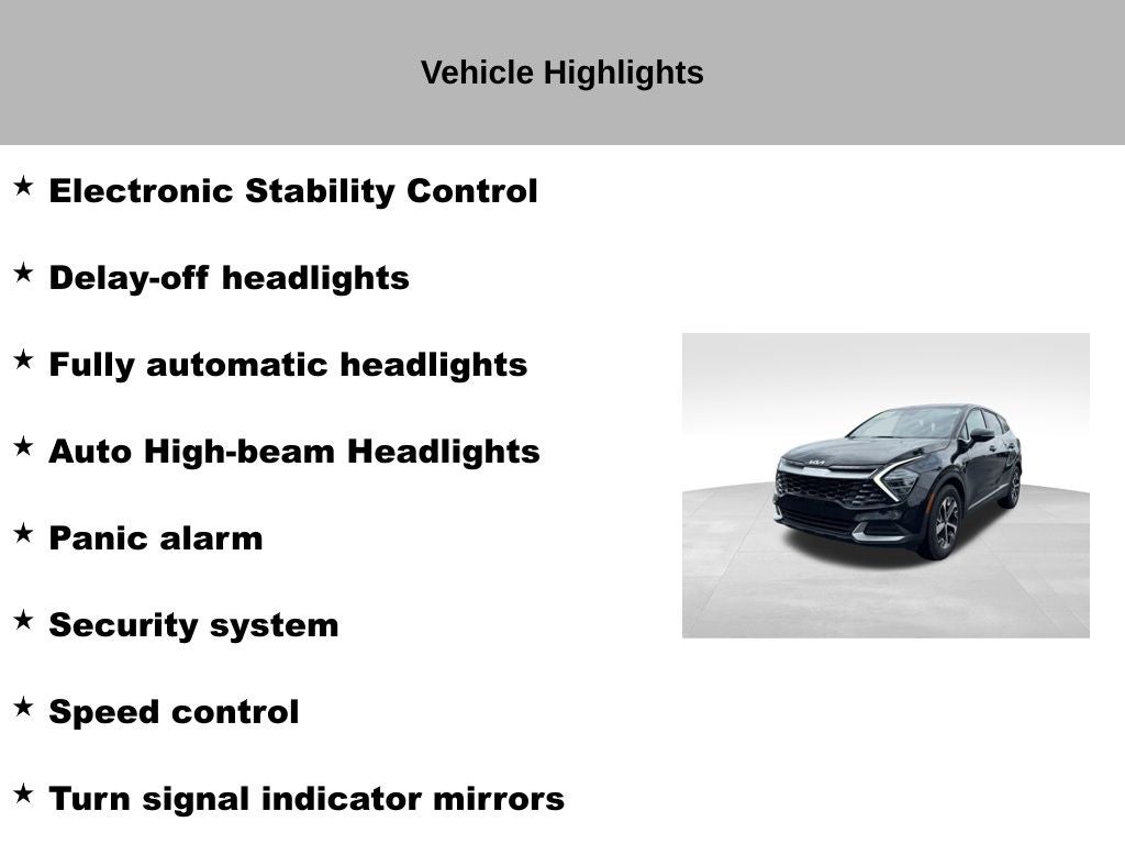 2025 Kia Sportage EX