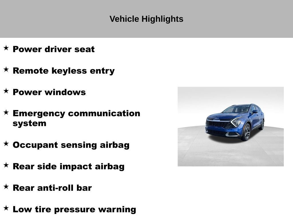 2025 Kia Sportage EX