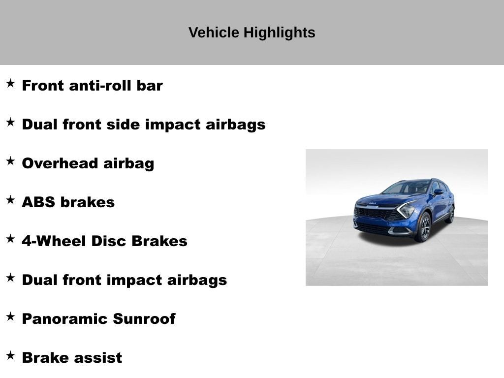 2025 Kia Sportage EX