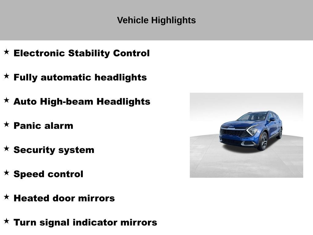 2025 Kia Sportage EX