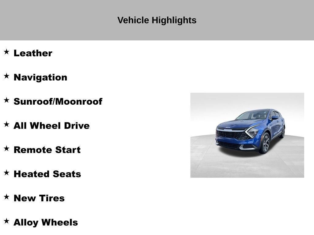 2025 Kia Sportage EX