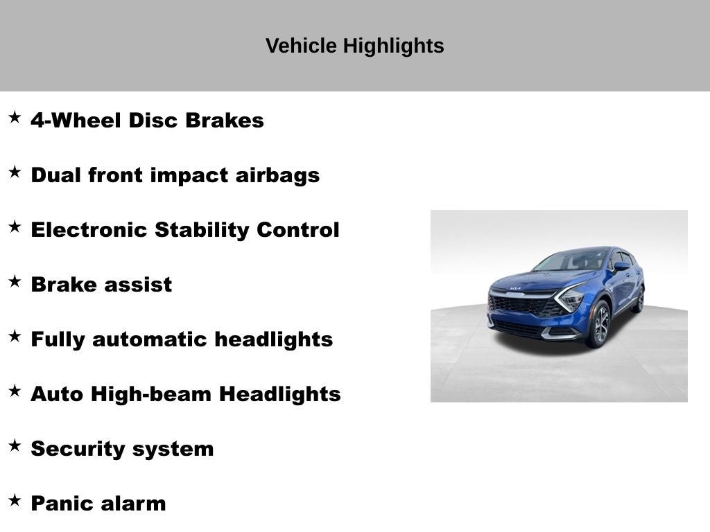 2025 Kia Sportage EX