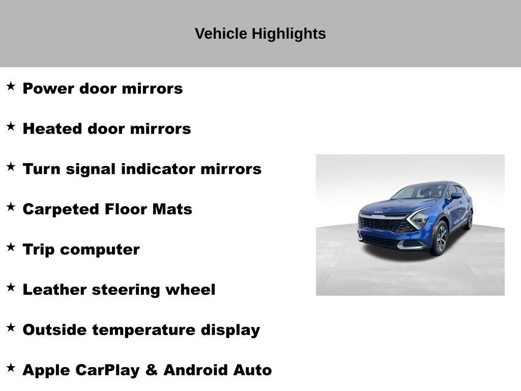 2025 Kia Sportage EX