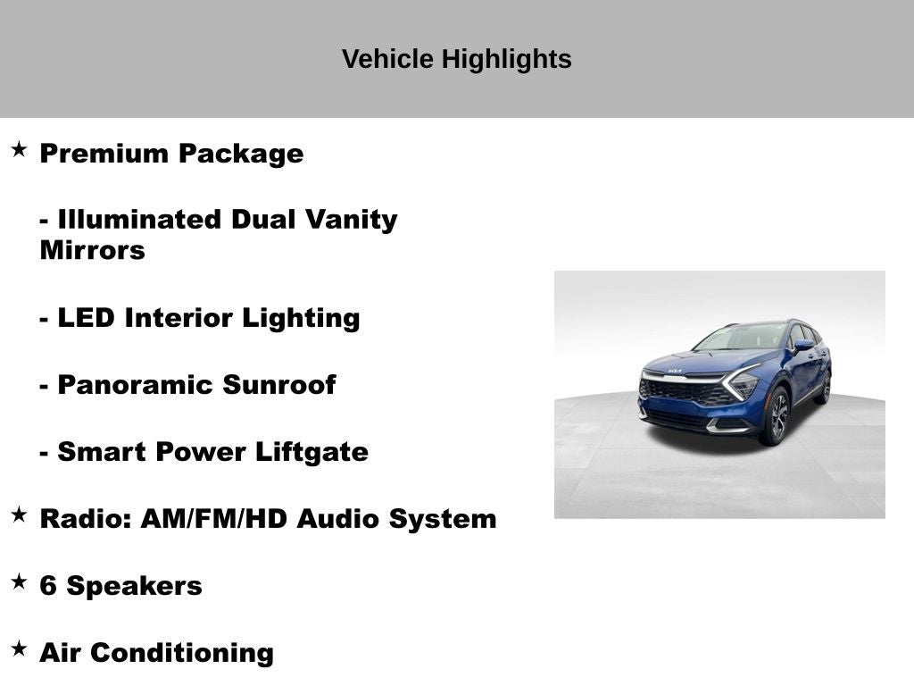 2025 Kia Sportage EX