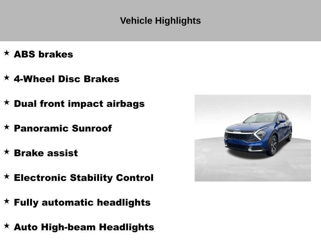 2025 Kia Sportage EX