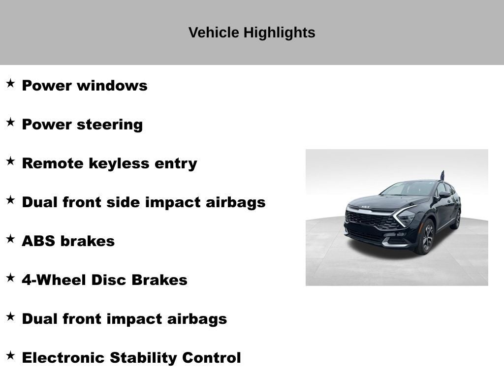 2025 Kia Sportage EX