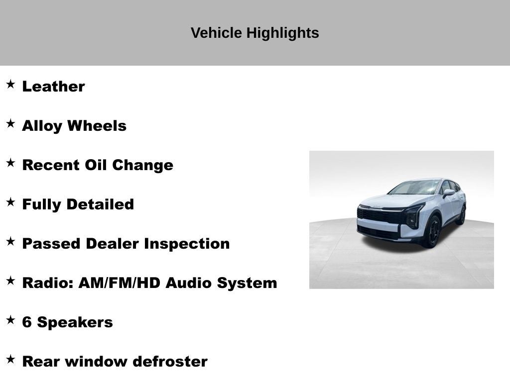 2026 Kia Sportage EX