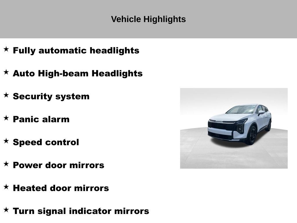 2026 Kia Sportage EX