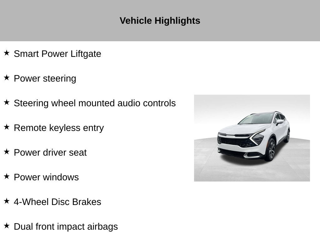 2025 Kia Sportage EX