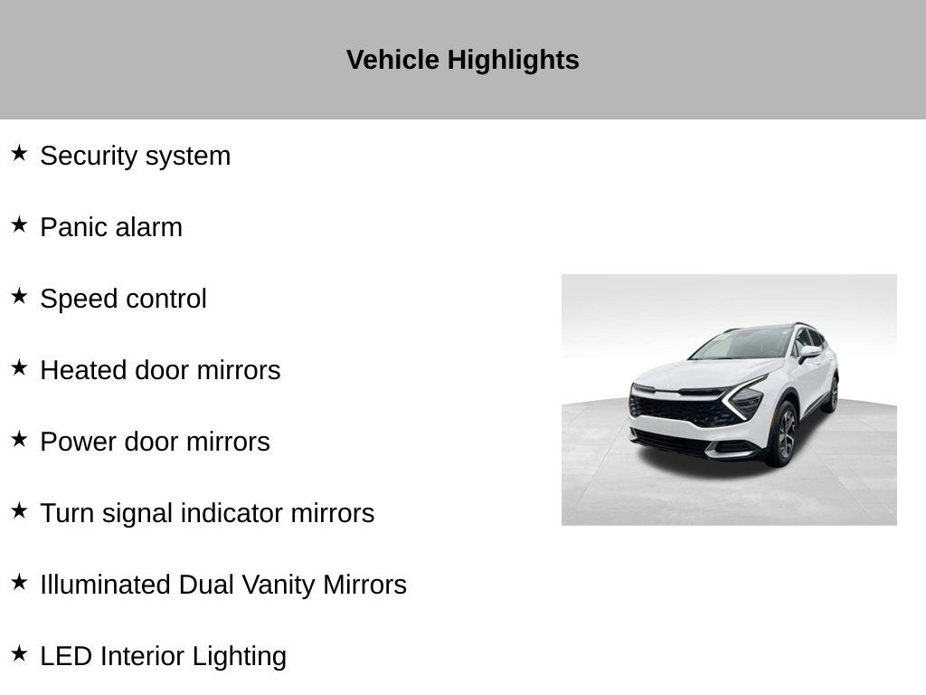 2025 Kia Sportage EX