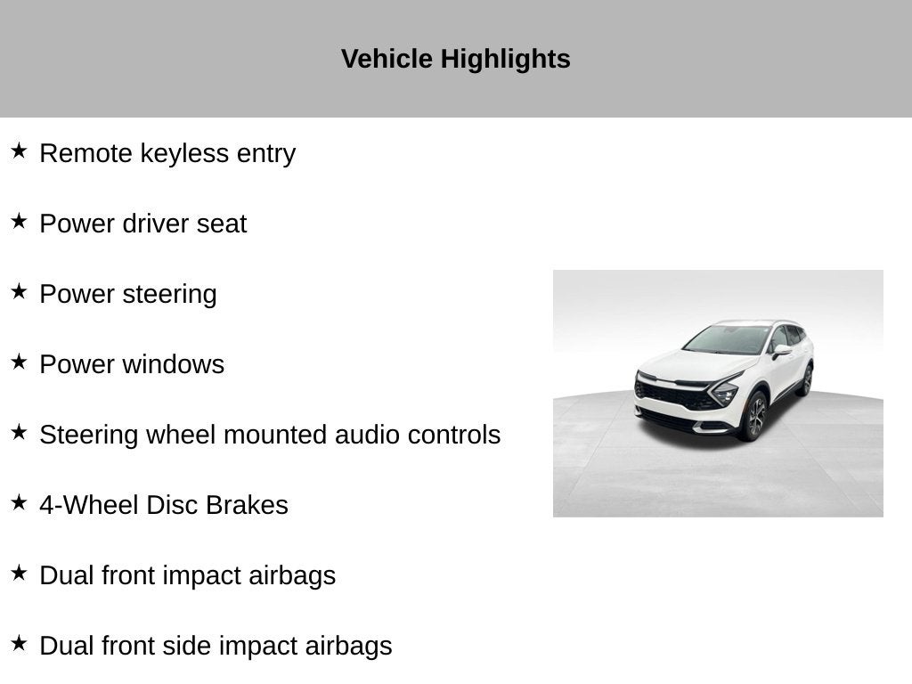 2024 Kia Sportage EX
