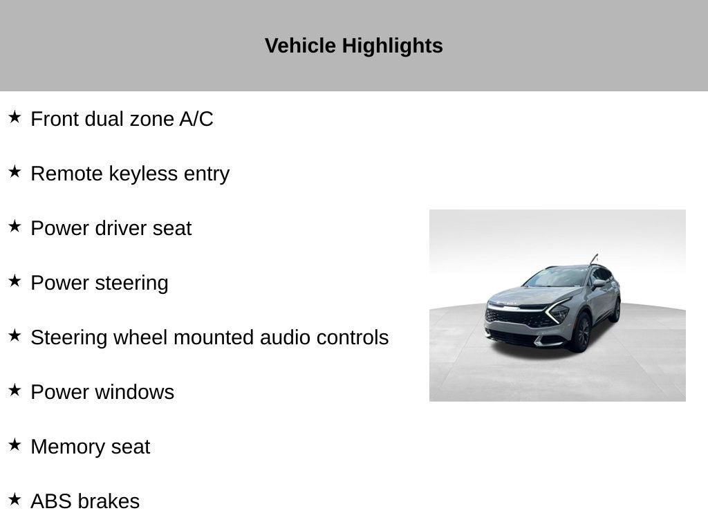 2024 Kia Sportage SX