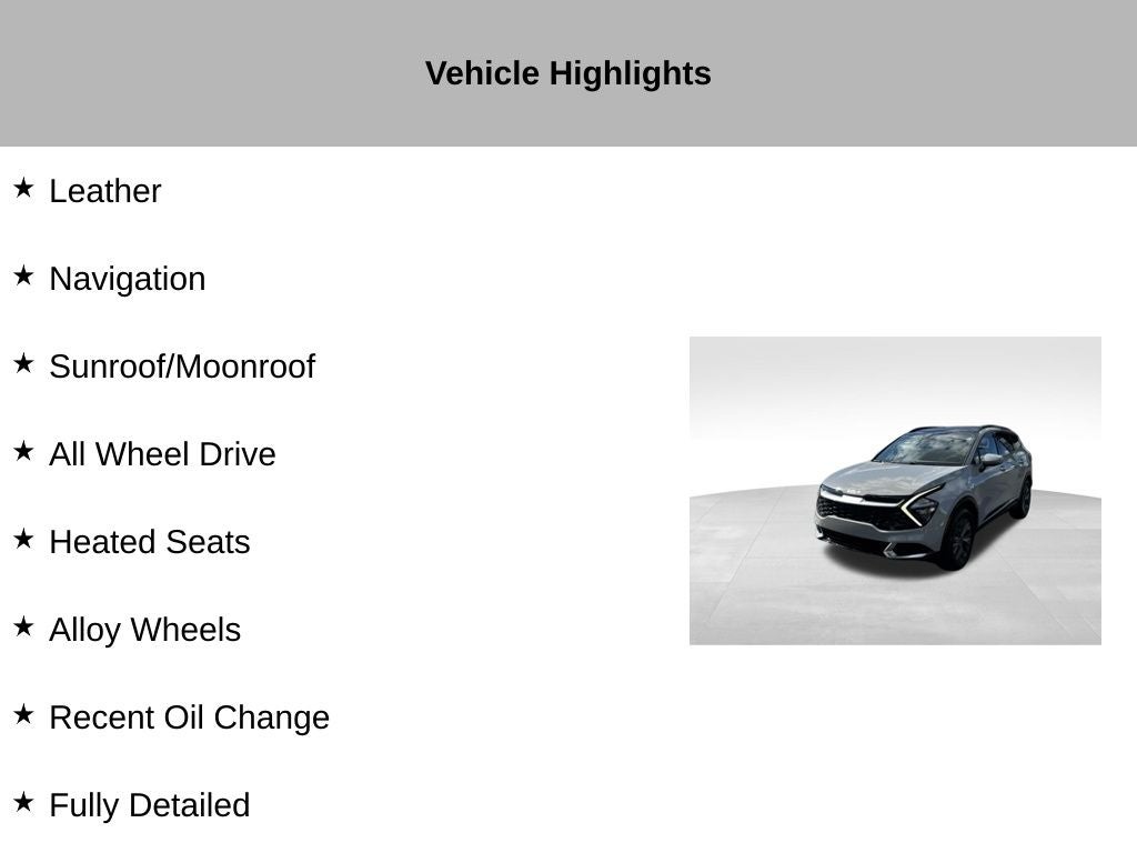 2023 Kia Sportage SX