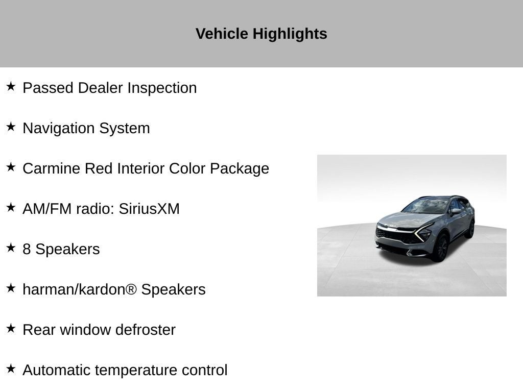2023 Kia Sportage SX