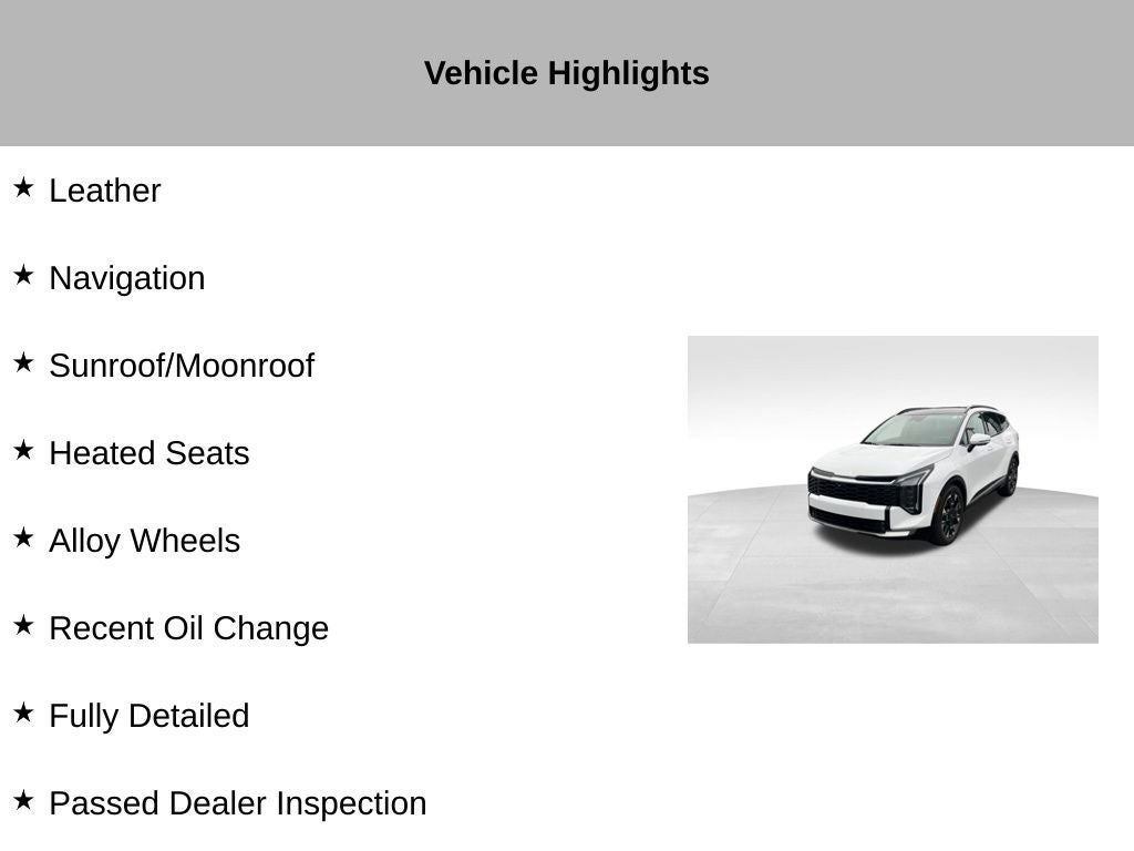 2026 Kia Sportage SX-Prestige