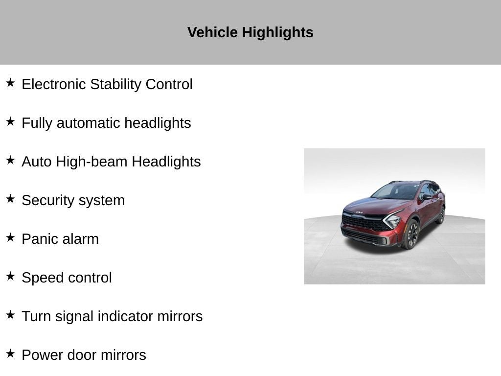 2023 Kia Sportage X-Line