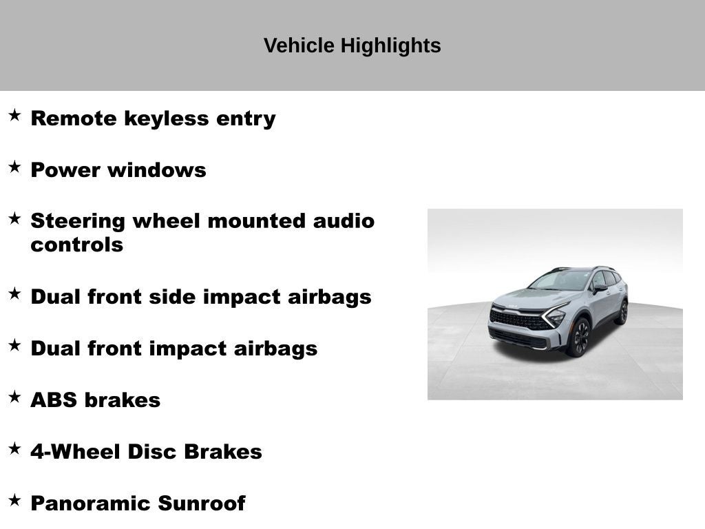 2023 Kia Sportage X-Line