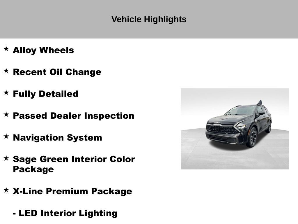 2023 Kia Sportage X-Line
