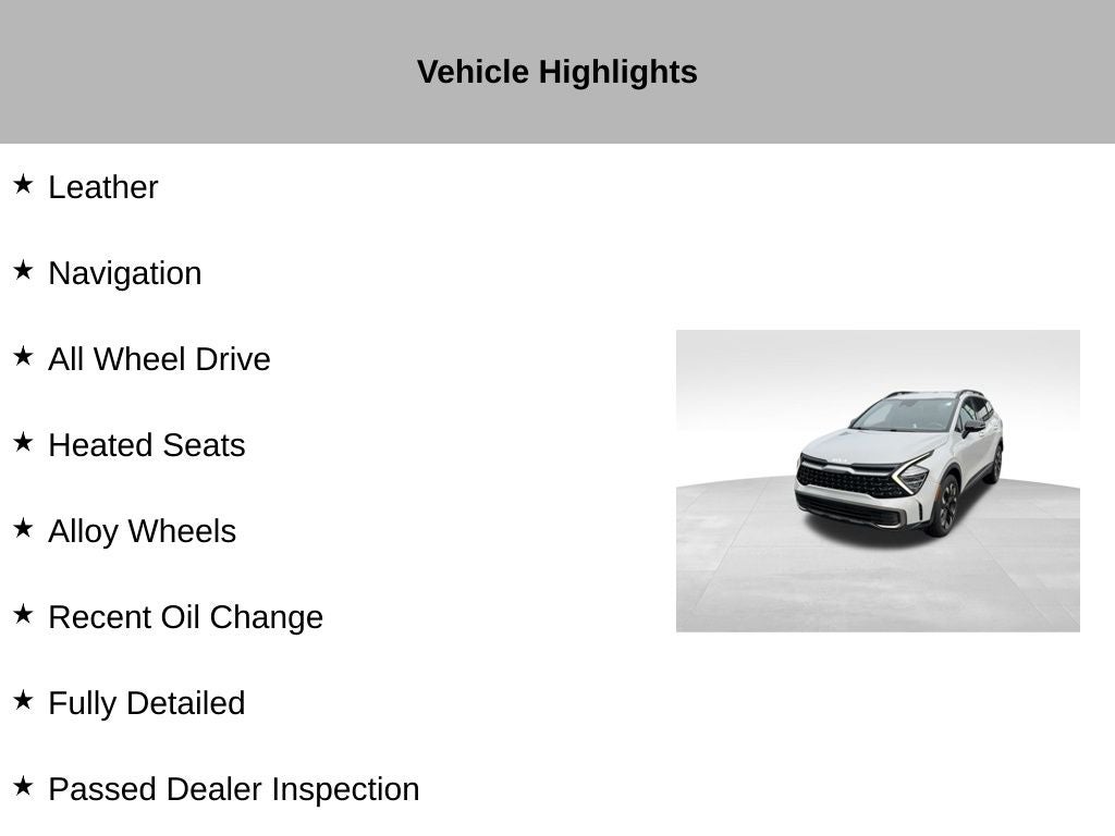 2024 Kia Sportage X-Line