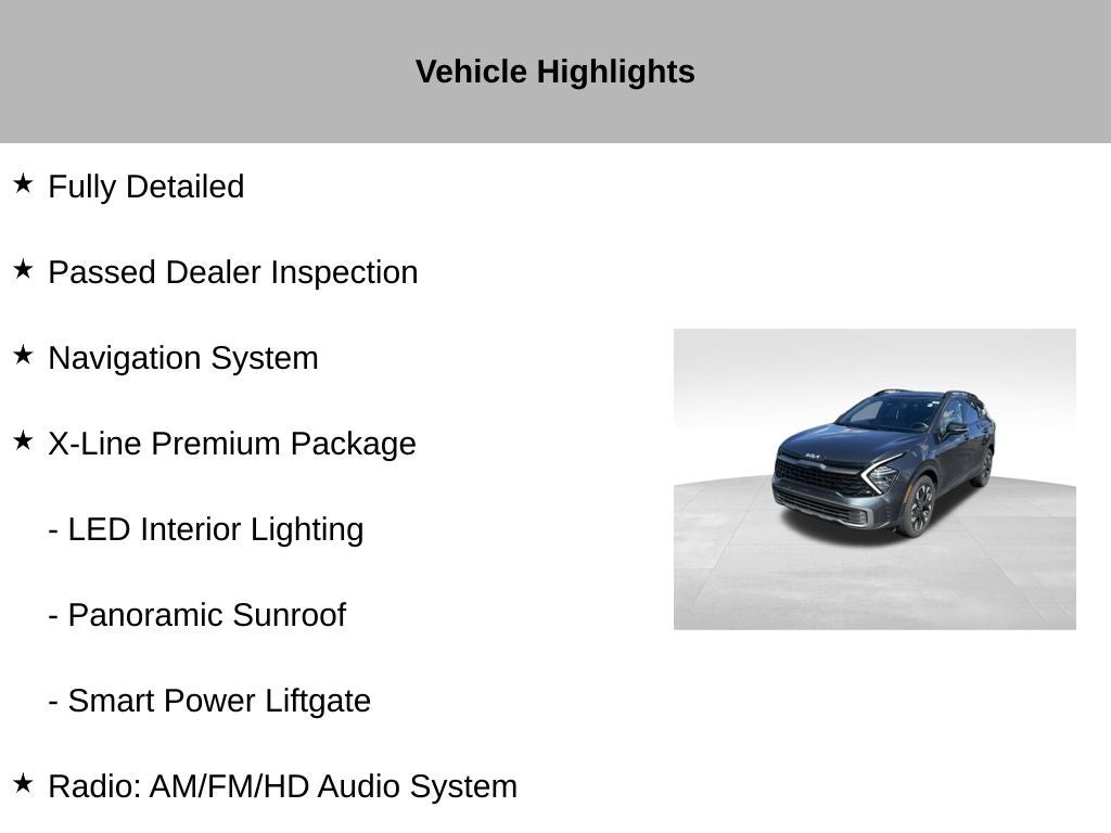 2024 Kia Sportage X-Line