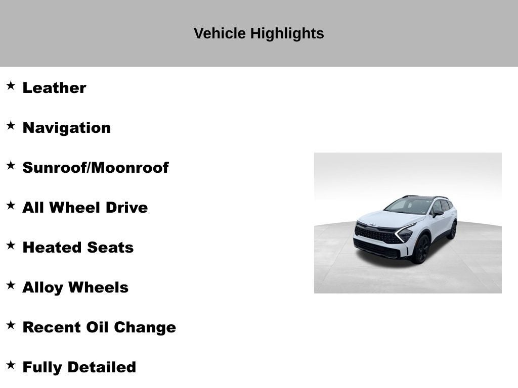 2025 Kia Sportage X-Line