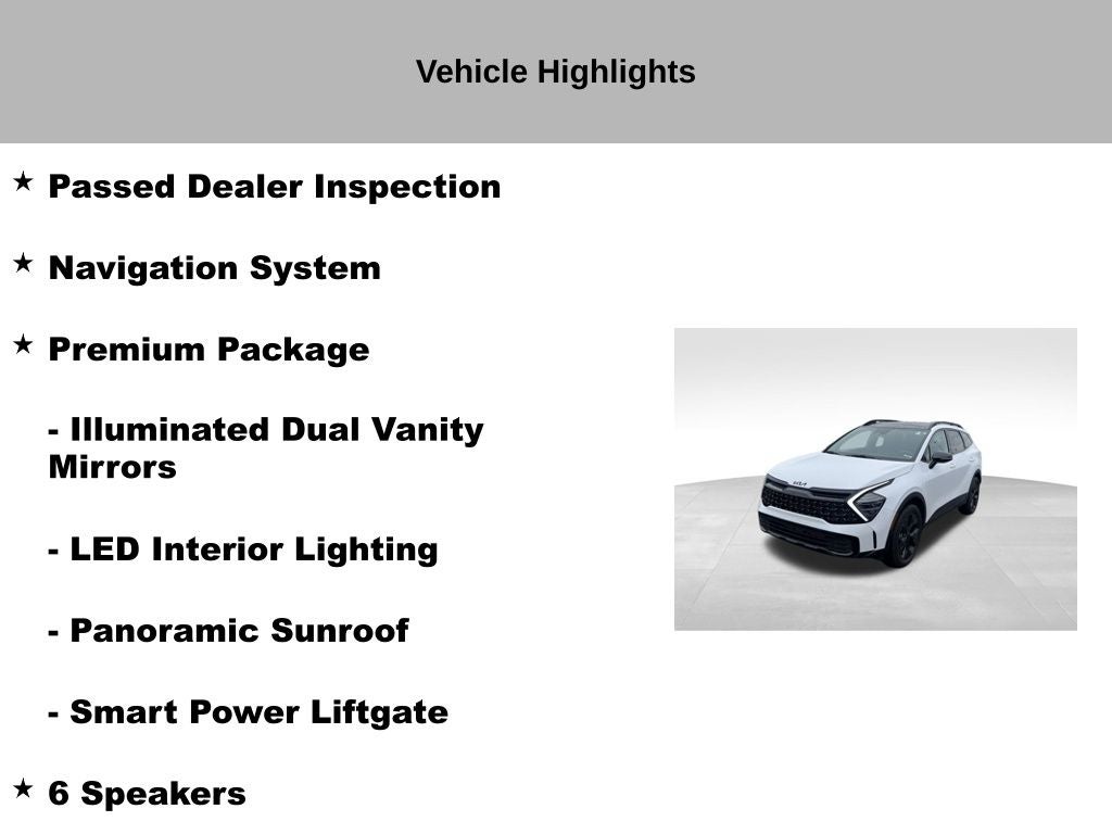 2025 Kia Sportage X-Line