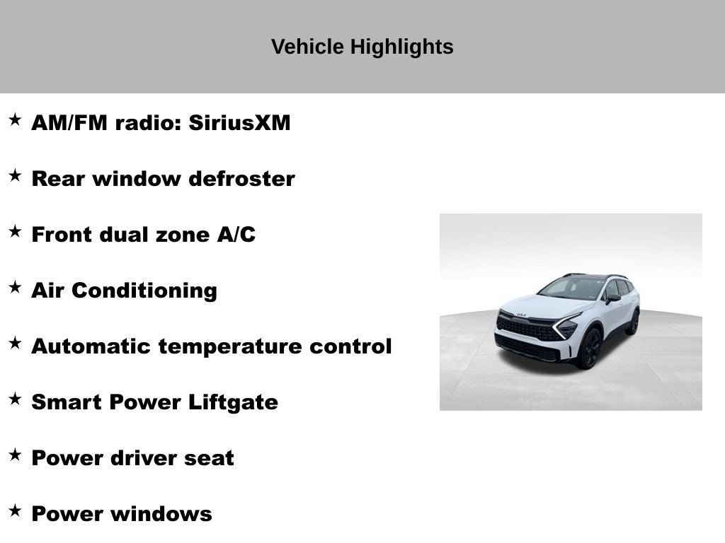 2025 Kia Sportage X-Line