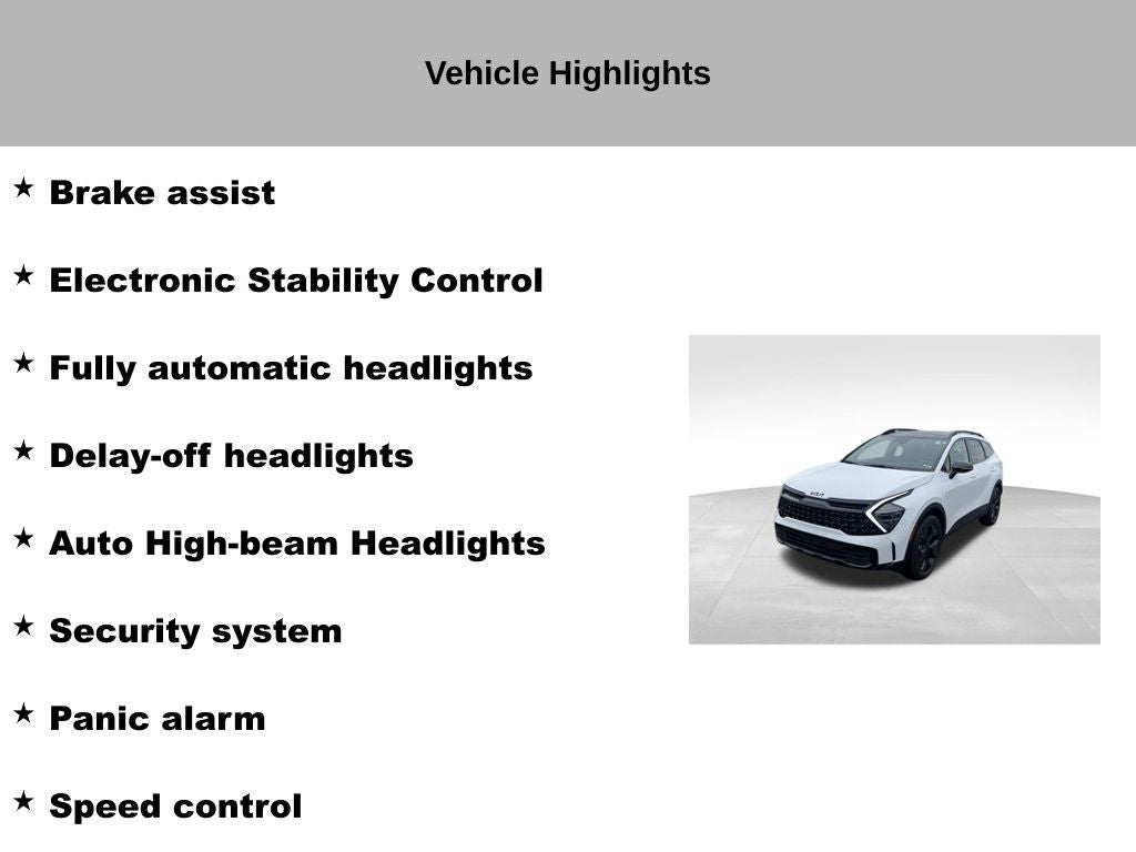 2025 Kia Sportage X-Line